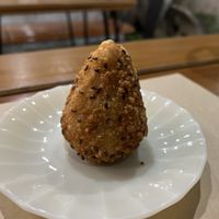 Vegan Chicken Coxinhas- so good!  at Padoca Vegan in Sao Paulo