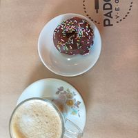 Lil doughnut 🍩 at Padoca Vegan in Sao Paulo