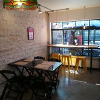 Main room at Padoca Vegan in Sao Paulo