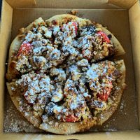 Oreo pizza!  at Riptide Pizza in Woolgoolga