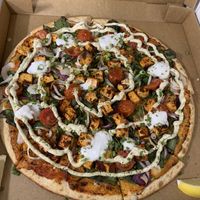 Not spicy tandoori   at Riptide Pizza in Woolgoolga