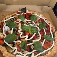Pesto Mediterranean  at Riptide Pizza in Woolgoolga