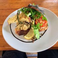 Vegan Breakfast. at Pip's The Railway Carriage Cafe in Ilminster