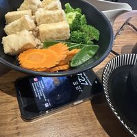 Tofu don  at Tempura Japanese Cafe in Elsternwick