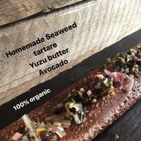 seaweed buckwheat crepe  at Crepes a la carte in North West London