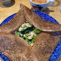 Lá Vegan Buckwheat crepe at Crepes a la carte in North West London