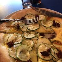 New vegan pizza at Mastino V in Amsterdam