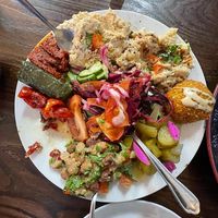 Platter for one (!) at The Olive Branch in Wivenhoe