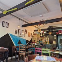 The cafe at The Olive Branch in Wivenhoe