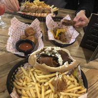 Delicious options  at Down the Hatch in Liverpool