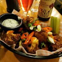 Bbq cauliflower at Down the Hatch in Liverpool