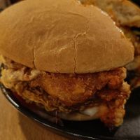 The Zinger Burger at Down the Hatch in Liverpool