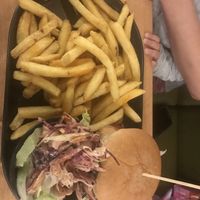 Fries  at Down the Hatch in Liverpool