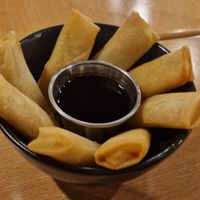 Spring rolls at Down the Hatch in Liverpool