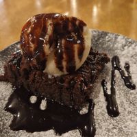 Brownie cakehole at Down the Hatch in Liverpool