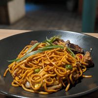 A noodle dish (forget which!) at Down the Hatch in Liverpool