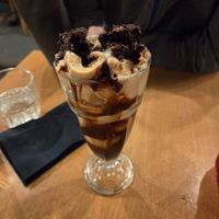 Chocolate hazelnut sundae at Down the Hatch in Liverpool