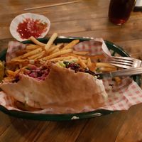 Kebab  at Down the Hatch in Liverpool