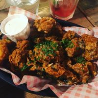 Fried Mushrooms  at Down the Hatch in Liverpool