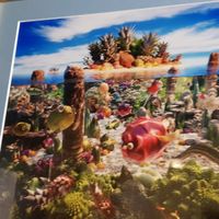 Groovy art at Down the Hatch in Liverpool