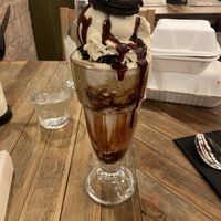 Oreo cookie dough sundae  at Down the Hatch in Liverpool