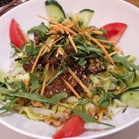 Rice noodles, salads and vegetables  at Chi Oh in Berlin