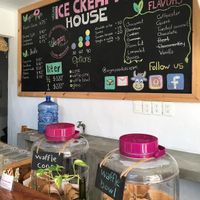 Amazing waffle cones   at Vegan Parad-ice in Cruz De Huanacaxtle