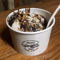 Sundae :) at Vegan Parad-ice in Cruz De Huanacaxtle