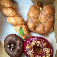 Assorted Donuts at Doe Donuts in Portland
