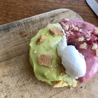   at Doe Donuts in Portland