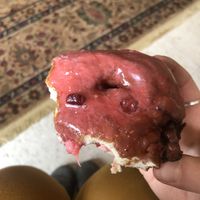 Strawberry  at Doe Donuts in Portland