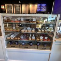 Inside Doe Donuts  at Doe Donuts in Portland