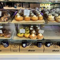 So. Many. Choices.  at Doe Donuts in Portland