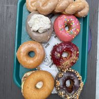   at Doe Donuts in Portland