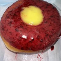   at Doe Donuts in Portland