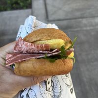   at Doe Donuts in Portland