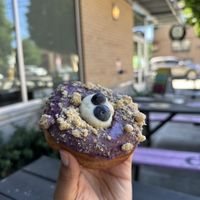 Blueberry Coffeecake  at Doe Donuts in Portland
