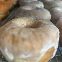   at Doe Donuts in Portland