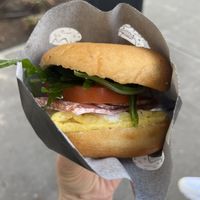 BLT Donut  at Doe Donuts in Portland