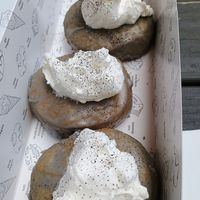 Portland Fog at Doe Donuts in Portland