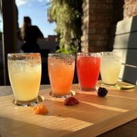 Margarita flight  at Mountain Madre in Asheville