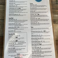 Menu July 2023  at Mountain Madre in Asheville