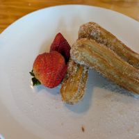 Vegan churros at Mountain Madre in Asheville