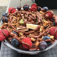Acaibowl,hammergeil at Attila Hildmann Organic Snackbar I in Berlin