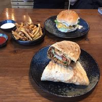 Burger & Dürüm at Attila Hildmann Organic Snackbar I in Berlin