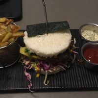 Daisho Burger at Attila Hildmann Organic Snackbar I in Berlin