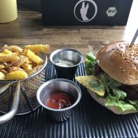 All you need to fill your tummy  at Attila Hildmann Organic Snackbar I in Berlin