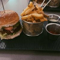 I had a burger. Forgot which one tho at Attila Hildmann Organic Snackbar I in Berlin
