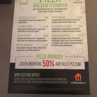 Speisekarte Feb. 2020 at Attila Hildmann Organic Snackbar I in Berlin