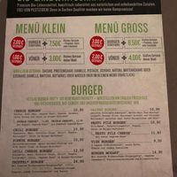 Speisekarte Feb. 2020 at Attila Hildmann Organic Snackbar I in Berlin